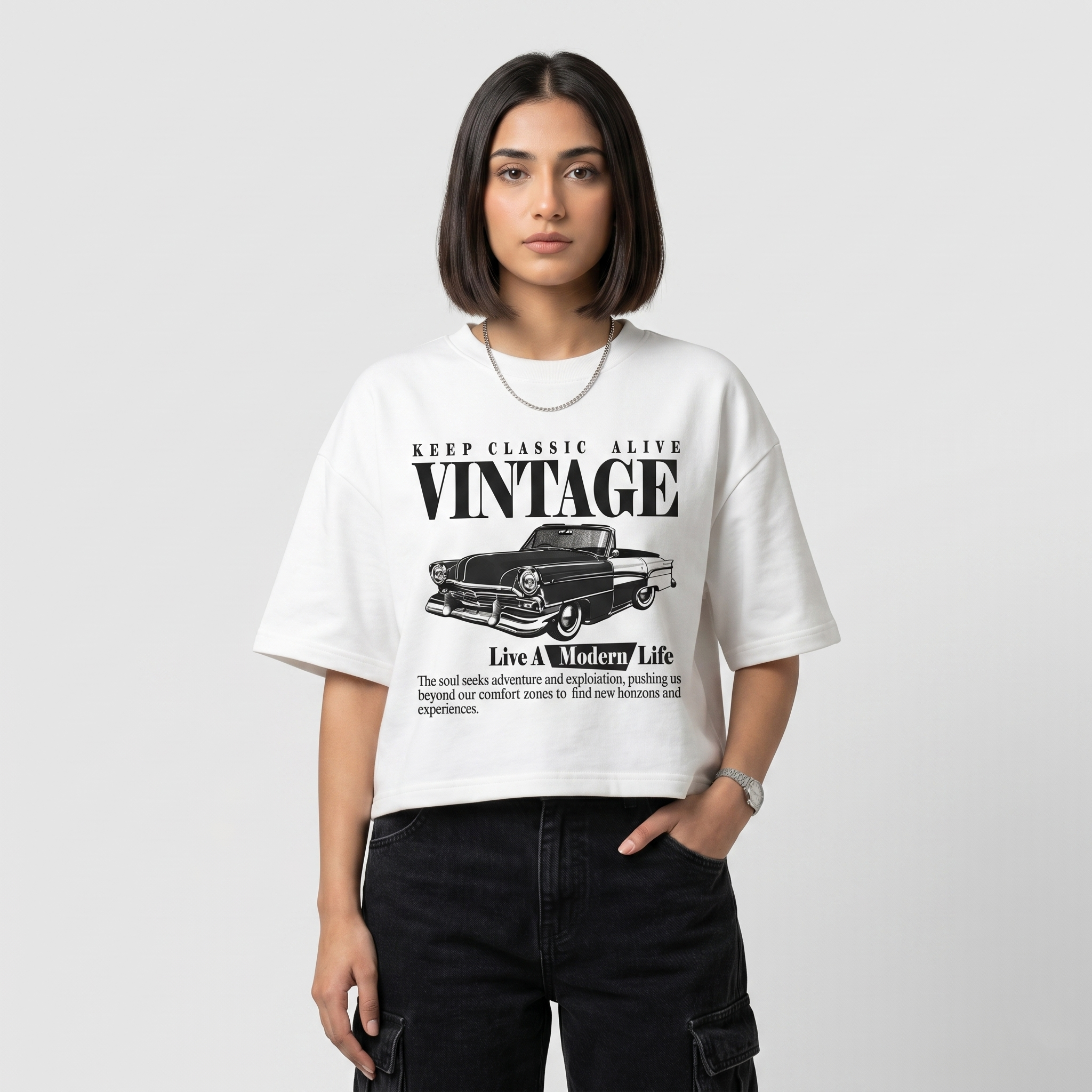 WOMEN Crop T-Shirt