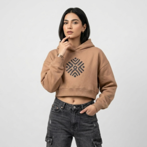 Women Crop Hoodie