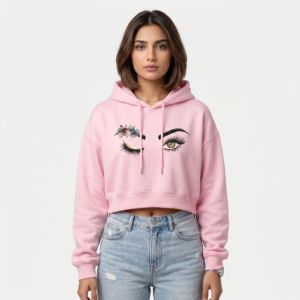 Women Crop Hoodie