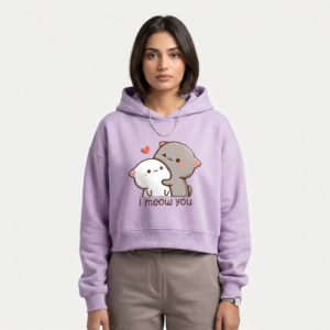 Women Crop Hoodie